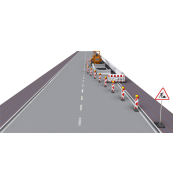 Sign post | made of steel |  60 mm / 76 mm |  60 mm | Length: 3000 mm